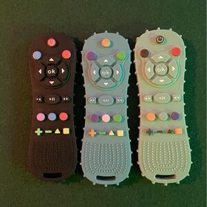 Remote Control Rubber Teething Toys NWOT